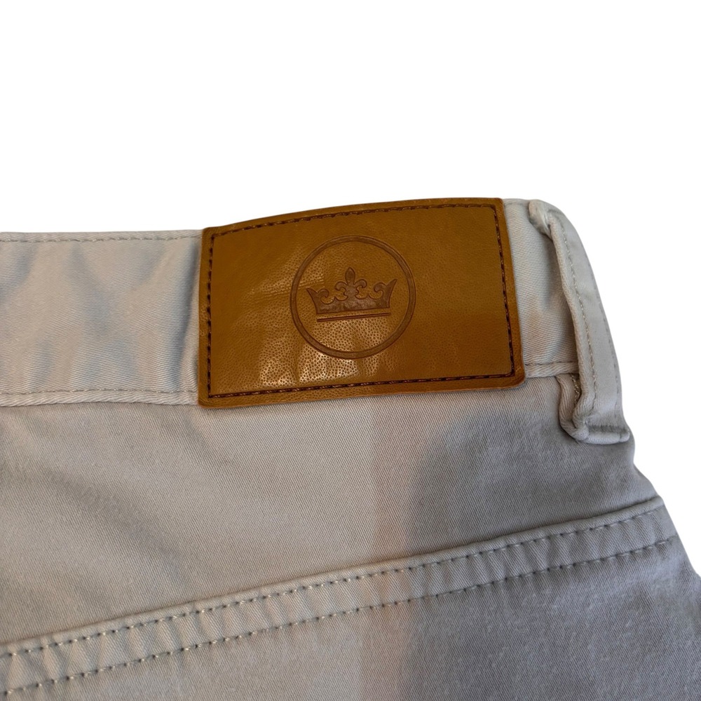 Peter Millar Mens Grey Five Pocket Pants Straight Leg Size 34x28 Golf Casual - Picture 8 of 8